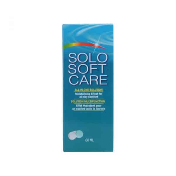  With FREE Lens Solution (Solo Soft Care 130Ml )